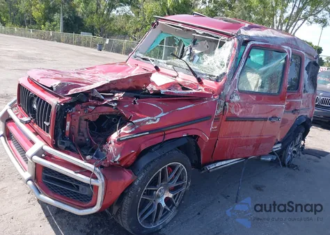 2020 Mercedes-Benz Amg G 63 4Matic из США, поврежденный, VIN W1NYC7HJ7LX342548